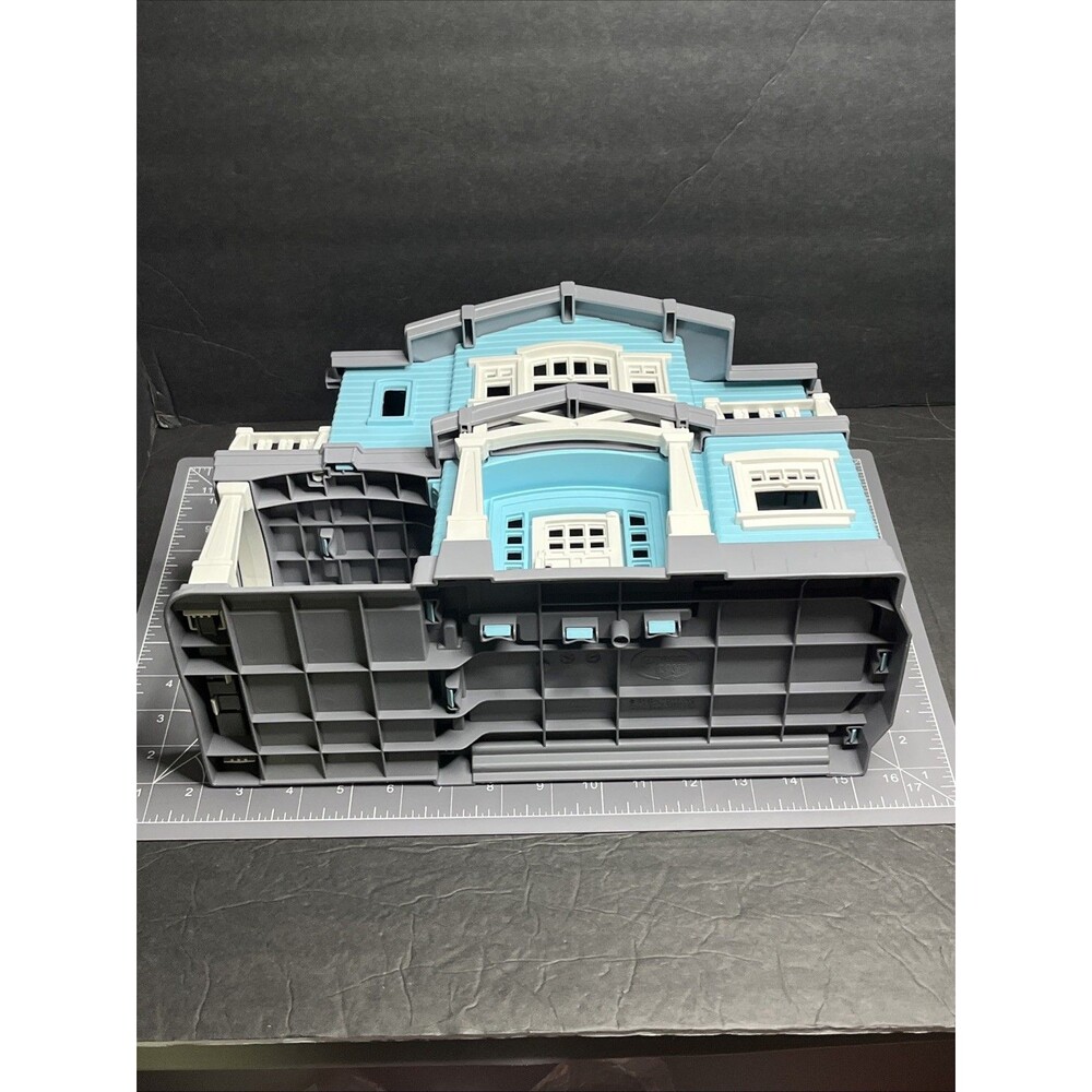 Green Toys Doll House PlaySet Blue =Just The House - Picture 7 of 8